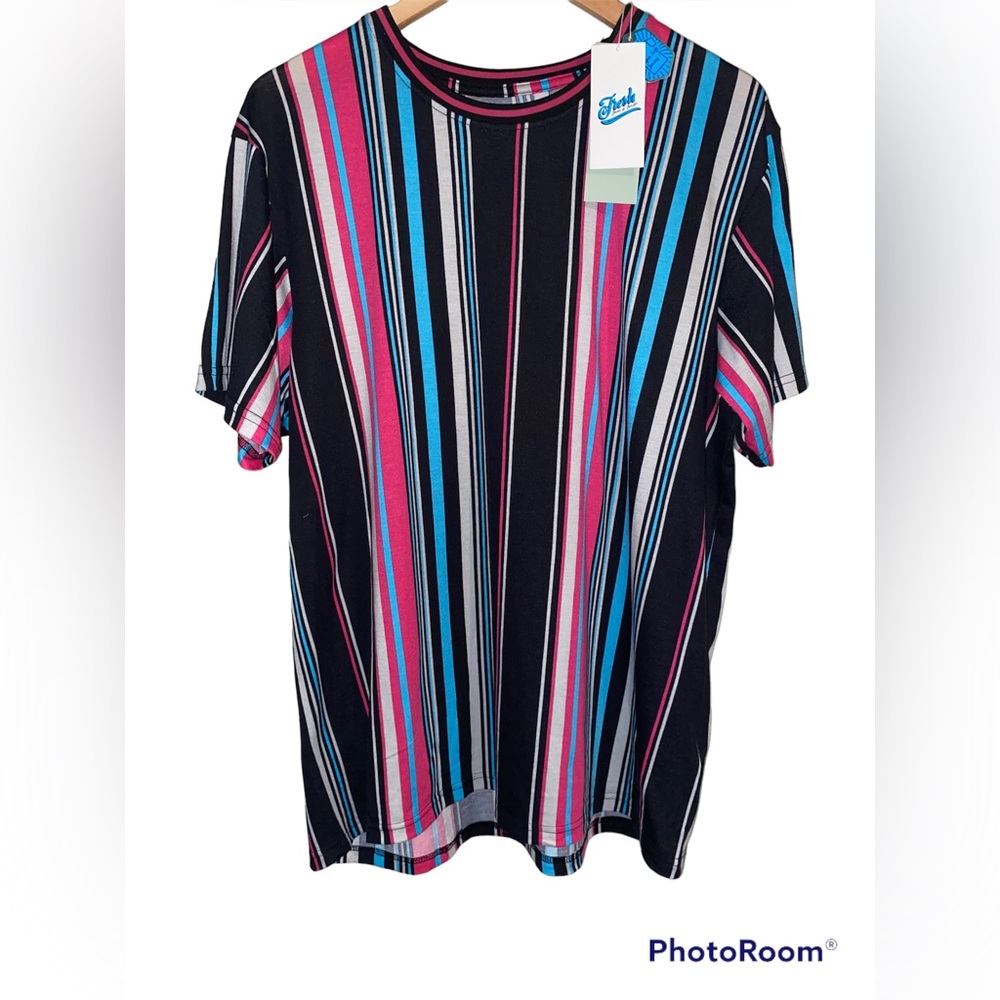 Fresh Prints of Bel-Air Multiple Colored Striped Shirt